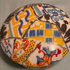 Tiffany & Co Blue and Yellow trinket